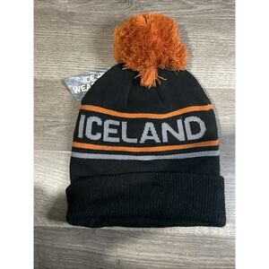 icewear iceland hat black Winter Pom Cuffed Classic Hat